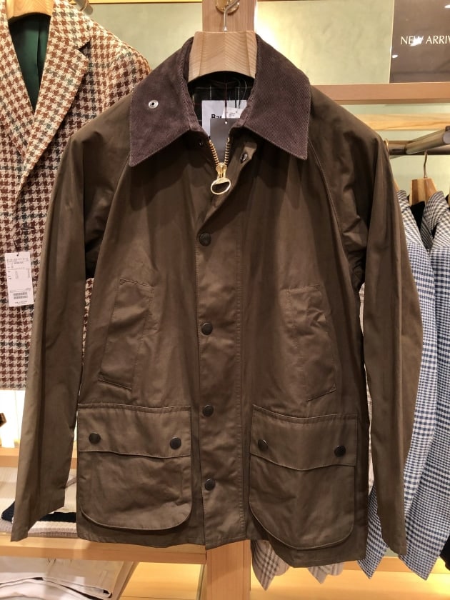 Barbour」まんざらでもない自分｜ビームス 銀座｜BEAMS