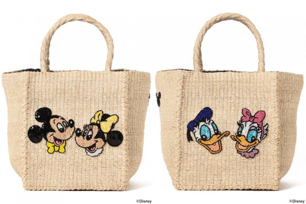 BEAMS Disney カゴバッグディズニー