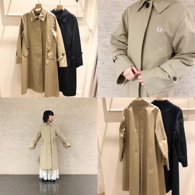 【身長別でも比べてみました！】＜FRED PERRY＞の春コート♡