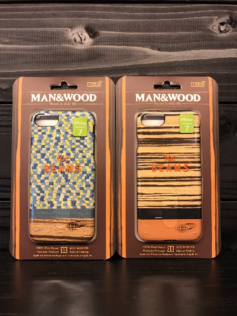 MAN＆WOOD（マンアンドウッド）＞iPhone case｜ビームス 銀座｜BEAMS