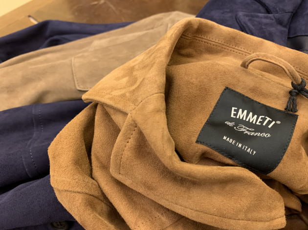 EMMETI beams別注 スエード スウェード レザー エンメティ y2k Brilla per il gusto（ブリッラ ペル イル グスト）【別注