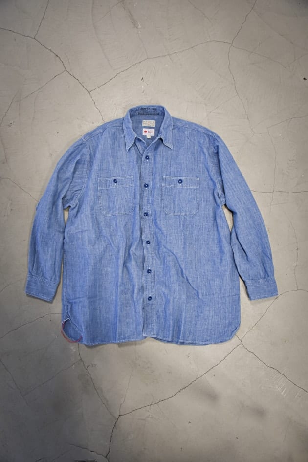 BUZZ RICKSON'S × BEAMS JAPAN シャンブレーシャツ BEAMS BOY（ビームス ボーイ）【別注】BUZZ RICKSON'S