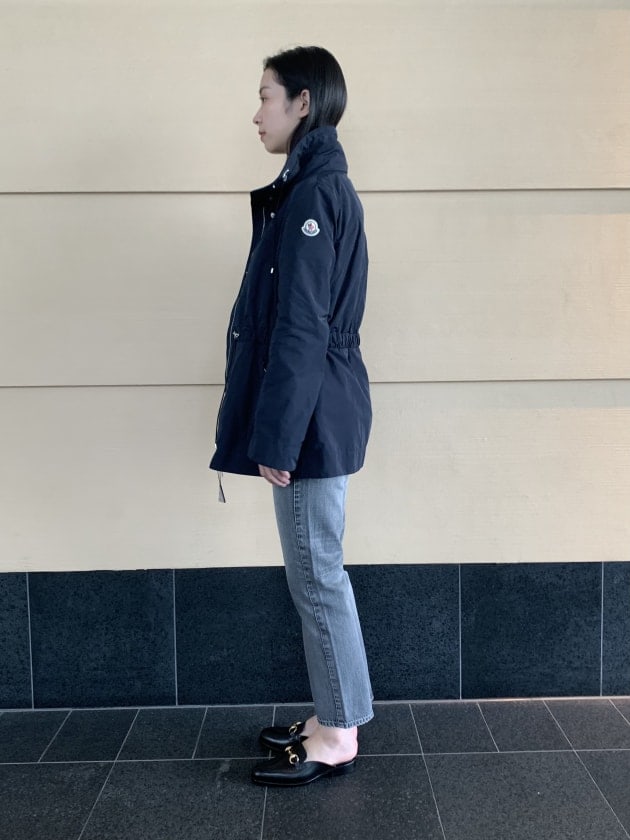 さくらこ　モンクレール　異素材組み合わせブルゾン　　S(1~2の方) モンクレールとタトラス、こなれたブルゾンはどれだ｜ビームス