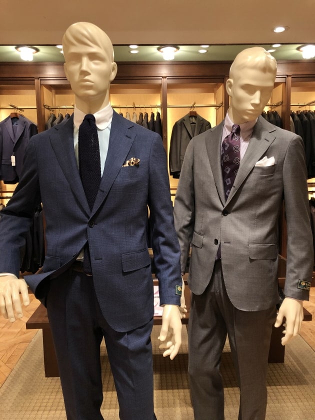 続 「NEW ARRIVAL」春物スーツに着替えたら。