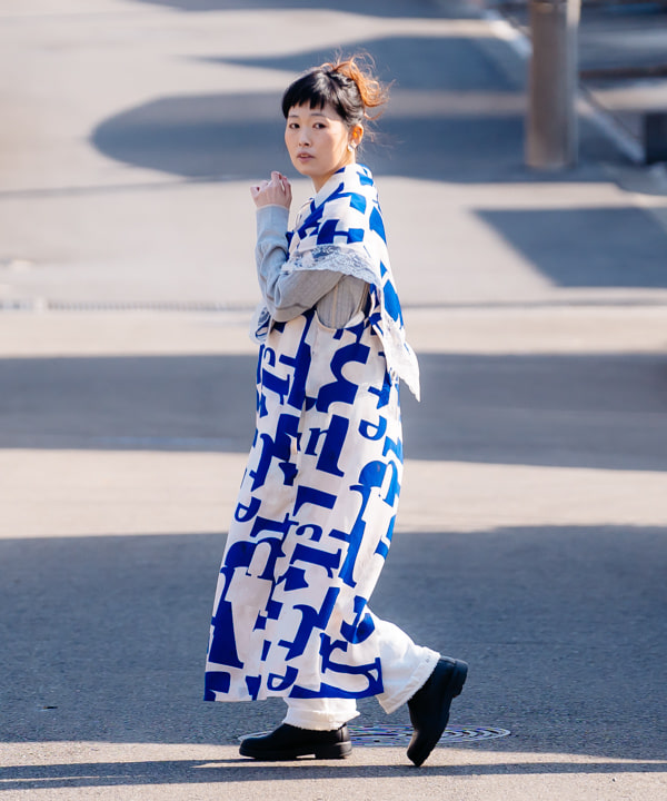 BEAMS BOY（ビームスボーイ）の「maturely / Naval Switch Scarf