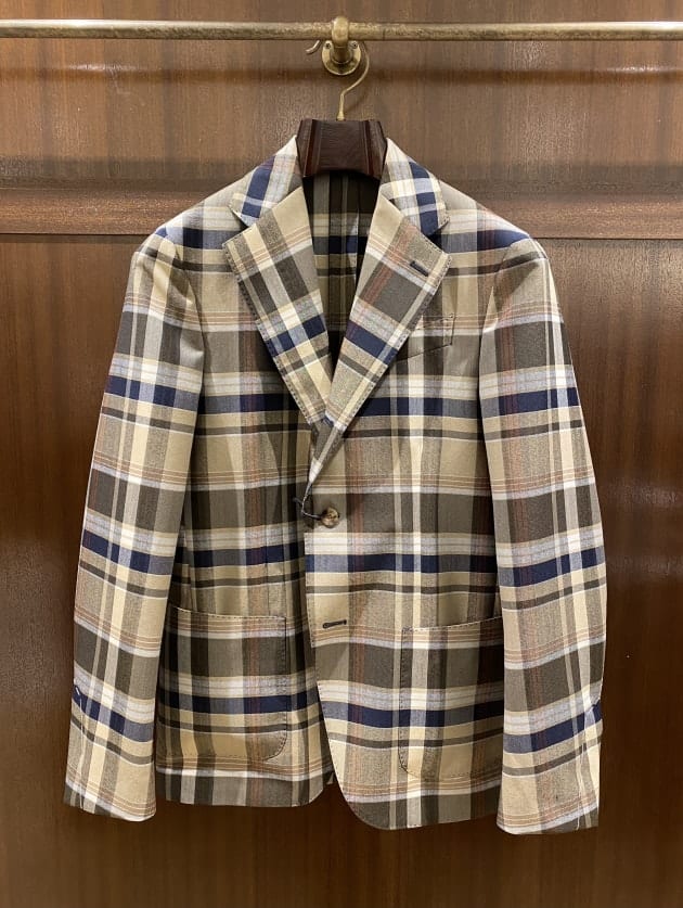 next bright check coat