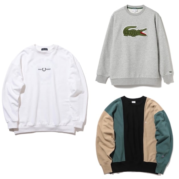 FRED PERRY】【LACOSTE】【Champion】オススメ別注スウェット3選 ...
