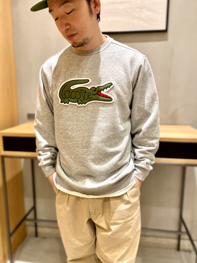 FRED PERRY】【LACOSTE】【Champion】オススメ別注スウェット3選