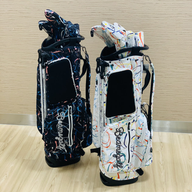 BEAMS GOLF / スプラッシュ柄 スタンド キャディバッグ | tspea.org