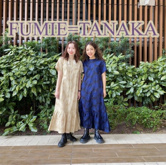 FUMIE=TANAKA × Ray BEAMS 別注フラワーワンピース | labiela.com
