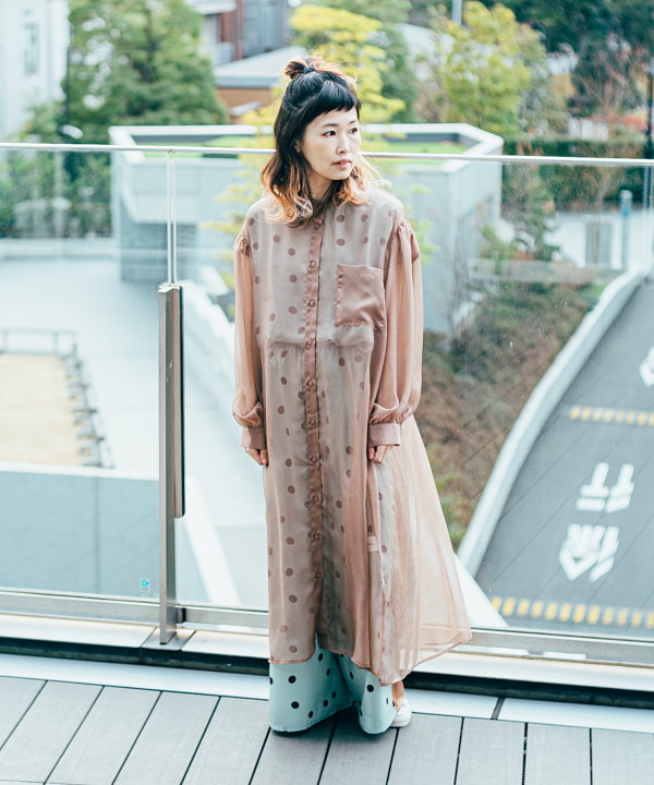 平成当時物　レア　d.i.a.　ダイア　カシュクール　トップス　シースルー d.i.a - 平成当時物 レア d.i.a. ダイア カシュクール トップス