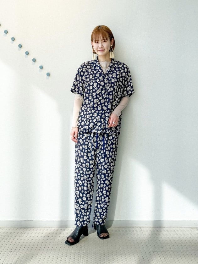 FUMIE TANAKA】jacquard flare P/O / jacquard flare PA
