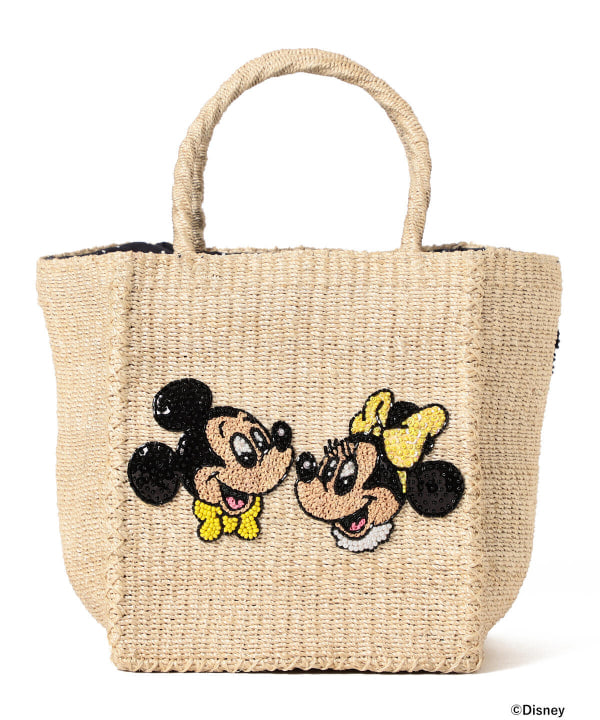 BEAMS BOY / 45th Disney アバカ スクエア BAG-