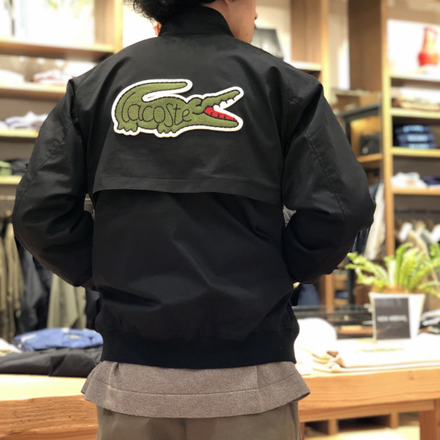 LACOSTE × BEAMS ハリントン ジャケット