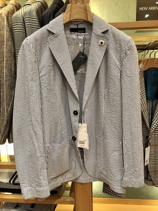 販売値下シアサッカー スーツ lardini beams United arrows スーツ