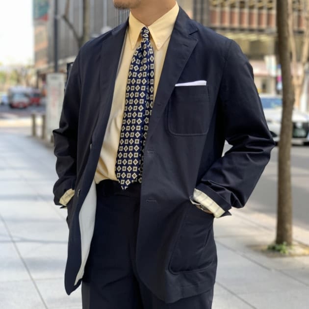 COTTON SUIT＆KNIT TIE｜ビームス プラス 丸の内｜BEAMS