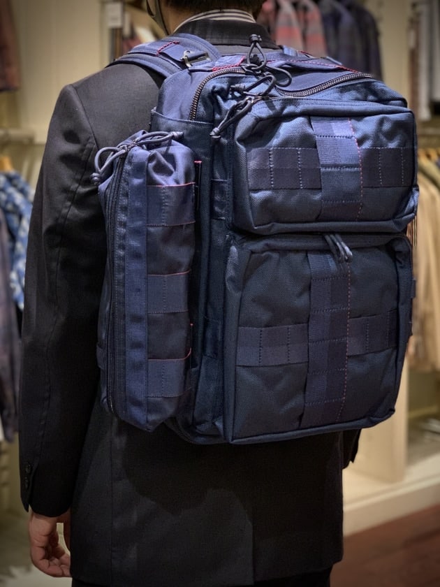 ブリーフィング BRIEFING×BEAMS PLUS 3WAY BAGビームス-