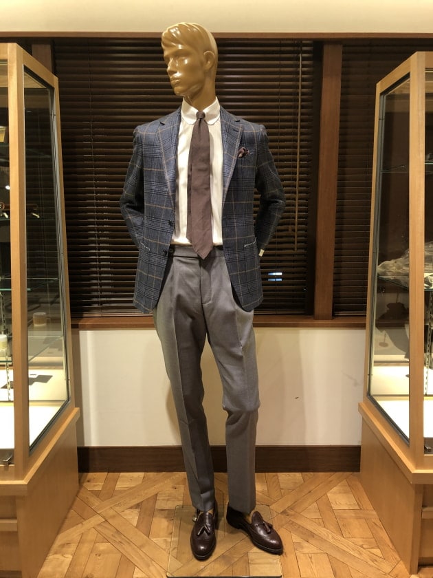 Brilla per il gusto」久しぶりにチェックジャケットが気になり Brilla per il gusto」久しぶりにチェックジャケットが気になり