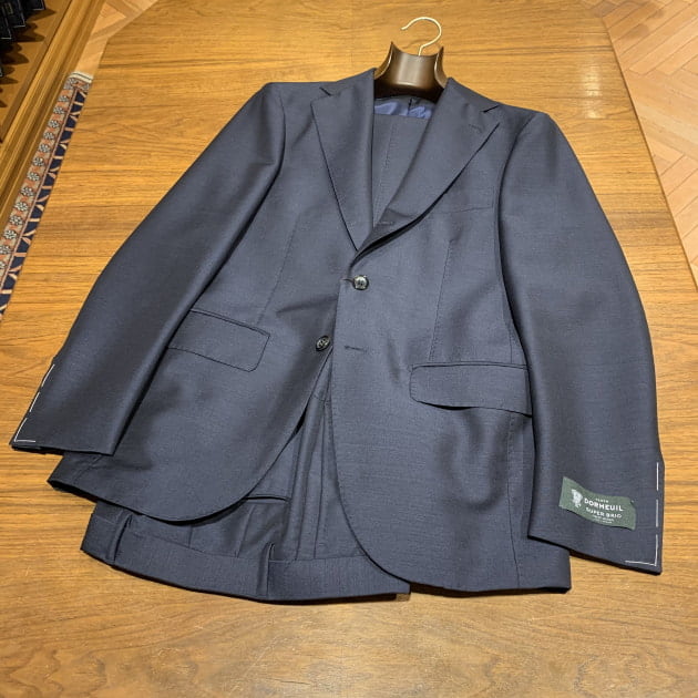 Stilelatino定価約21万 PAIDEIA BEAMS F ネイビー スーツ 着用1回 美品