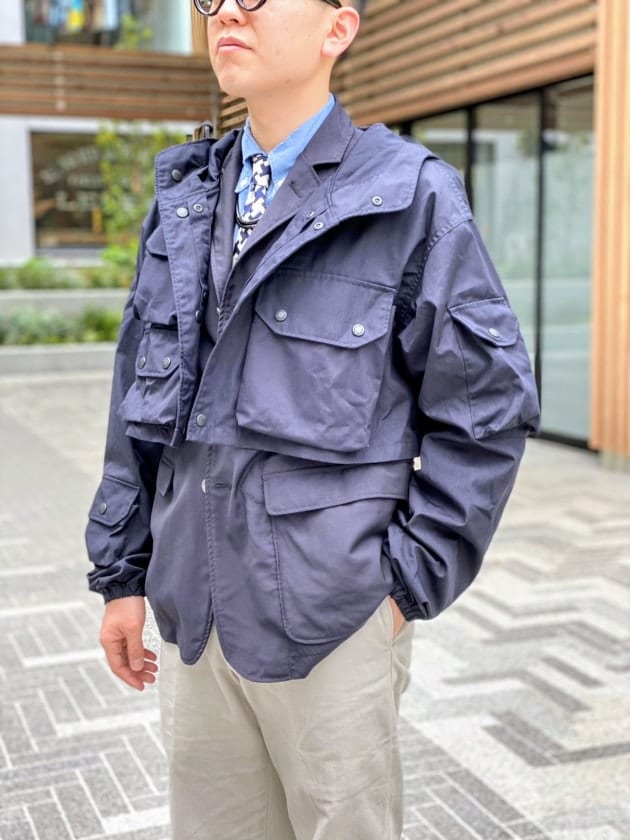 ENGINEERED GARMENTS】コンバーチブルジャケット｜ビームス メン 渋谷｜BEAMS