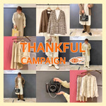 今すぐ使える春物アイテムがお得に..《 THANKFUL CAMPAIGN 》開催中です！②