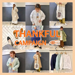 今すぐ使える春物アイテムがお得に..《 THANKFUL CAMPAIGN 》開催中です！③