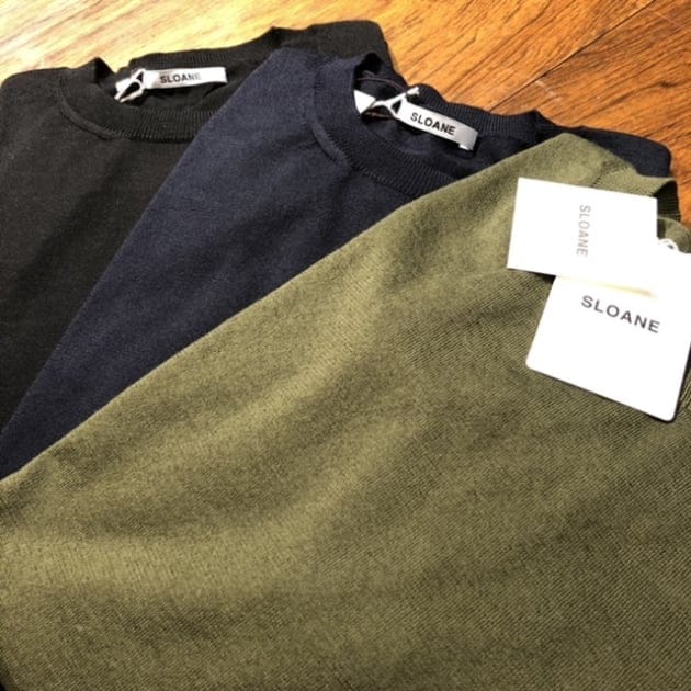 〈SLOANE〉クルーネックニット pt2
