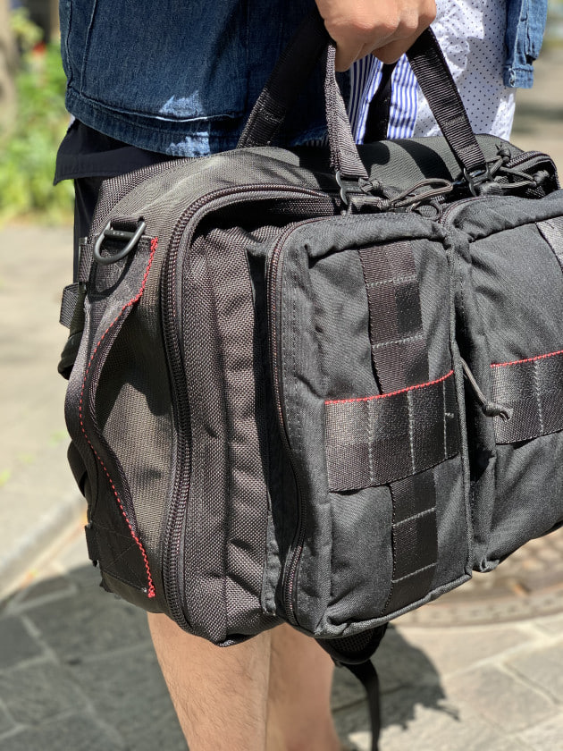 BRIEFING×BEAMS plus 別注 3WAY BAG アメリカ製-