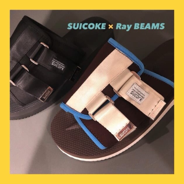 SUICOKE × Ray BEAMS / 別注 KAW-V サンダル