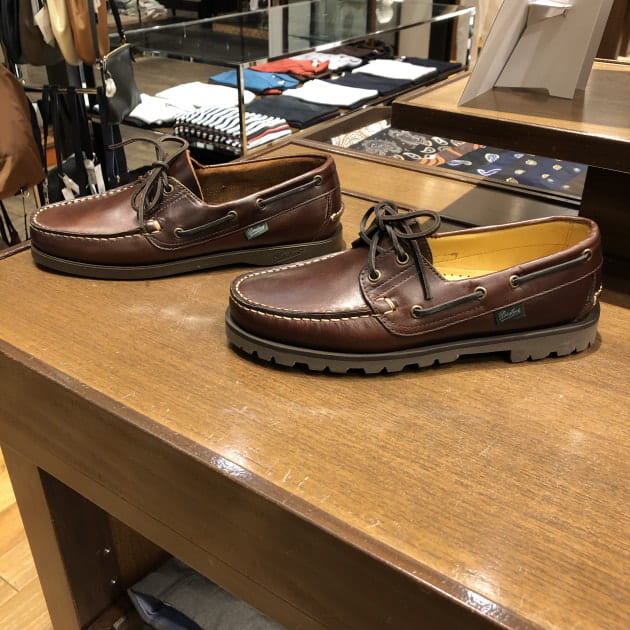 ボリュームのあるデッキシューズ Paraboot Malo ビームス 立川 Beams