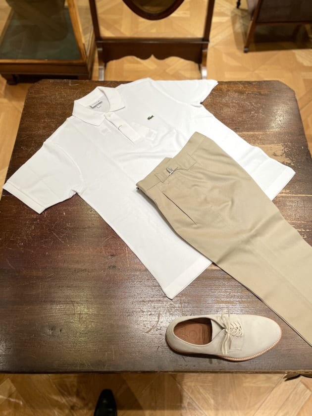 ＜LACOSTE＞全8色 × パンツとシューズ