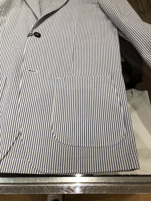 LARDINI＞シアサッカーシャツジャケット｜ビームス 立川｜BEAMS
