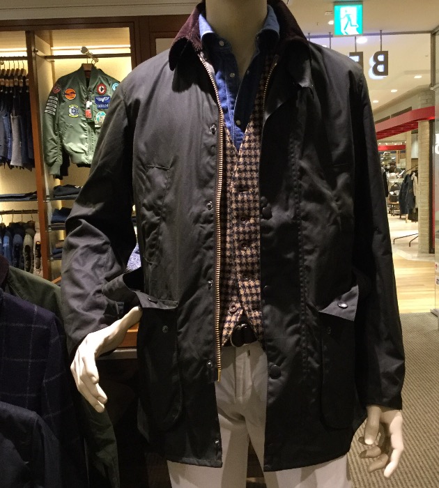 BARBOUR BEAMS EXCLUSIVEモデル｜ビームス 二子玉川｜BEAMS