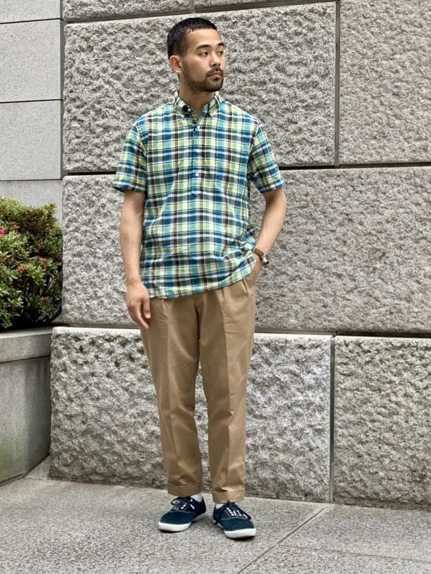 Summer SET UP ～Madras Check Shirts&Chino Trouseres～｜BEAMS PLUS（ビームス プラス）｜ BEAMS