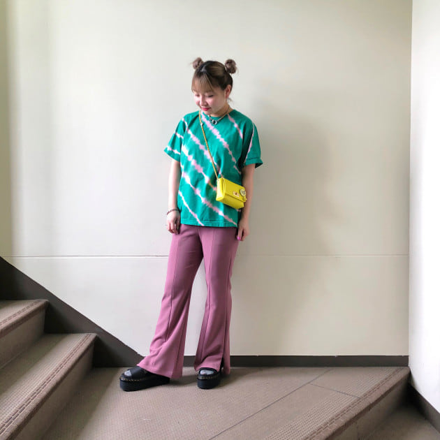 みちこりーたの派手派手Tシャツ3days。