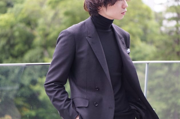 Brilla per il gusto LORO PIANA ブラックスーツ Brilla per il gusto（ブリッラ ペル イル グスト）【タイム