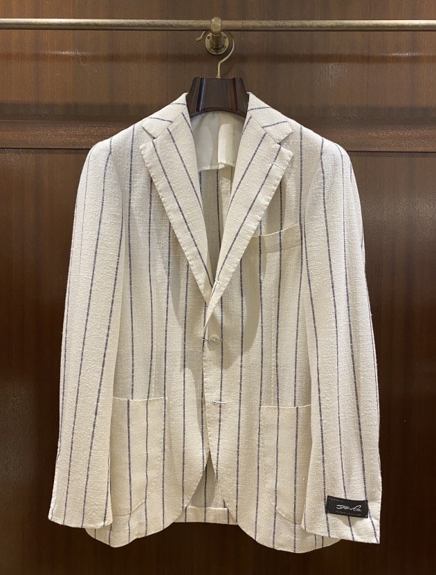 Summer wide stripe jacket.｜ビームスF 新宿｜BEAMS