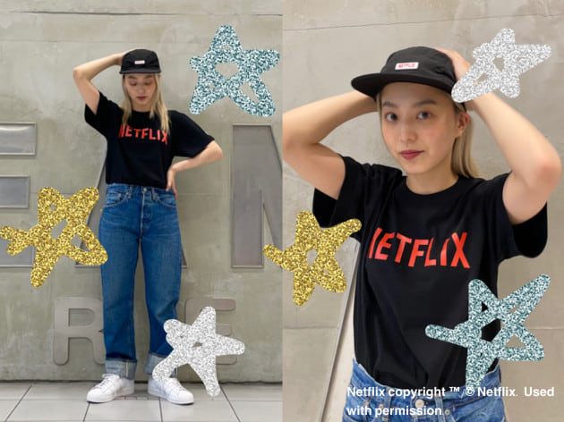 Netflix beams キャップ