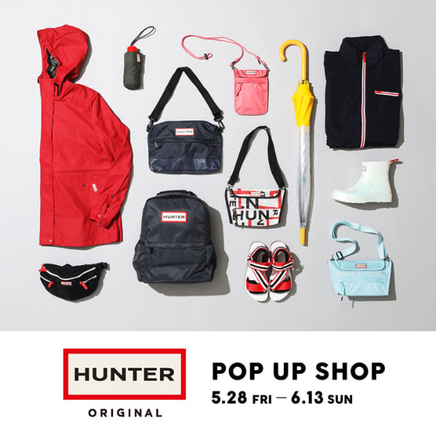 【 HUNTER POP UP 】遂にはじまりました！