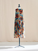 大人なプリントサマードレス