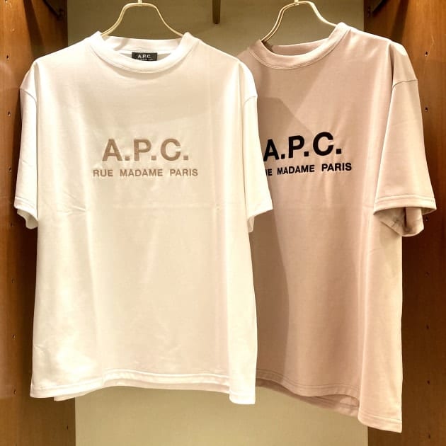 A.P.C. × BEAMS LIGHTS 別注 RUE MADAME Tシャツ