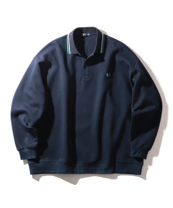 FRED PERRY × BEAMS 別注 Long Sleeve Pique Polo Shirt｜ビームス 