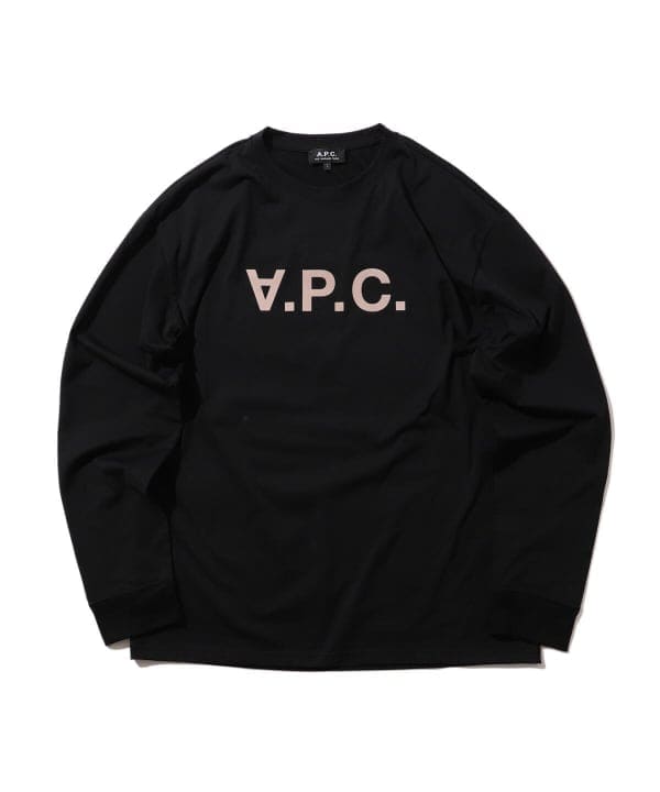 2021 A.P.C. × BEAMS LIGHTS 別注 VPC長袖 T-