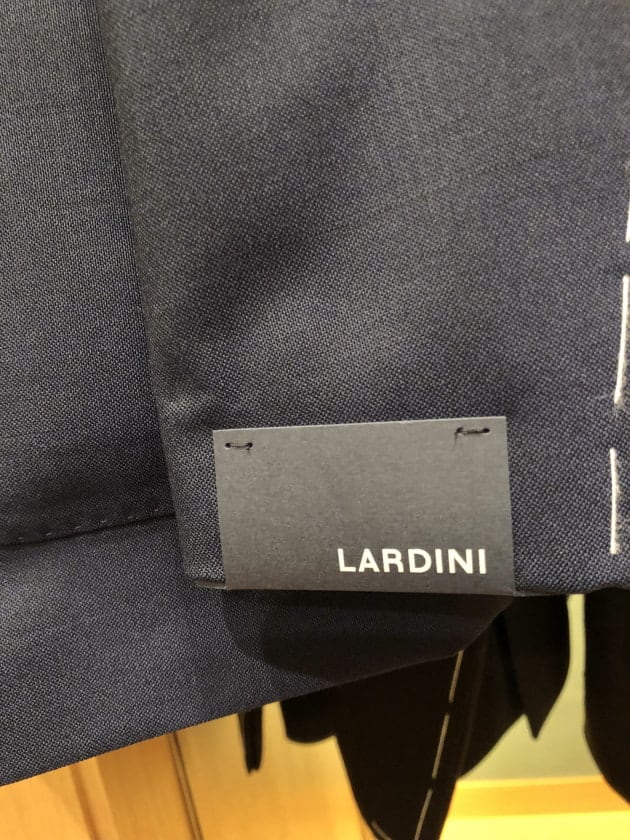 LARDINI ラルディーニ 44 ジャケット ホップサック アウター