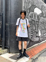 ヘルメットバッグに荷物を詰めて！気持ちはマンハッタンへ！！