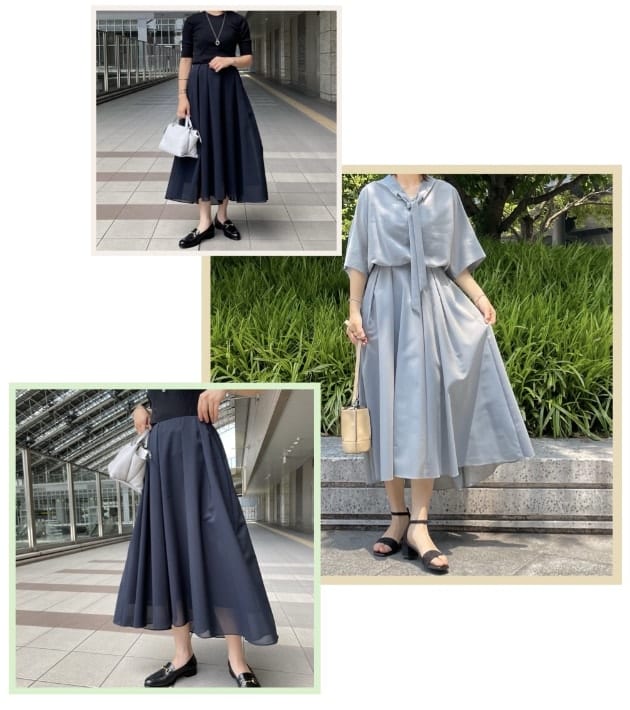 夏はシアーアイテムを.