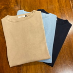 Special fabric shortsleeves sweater.