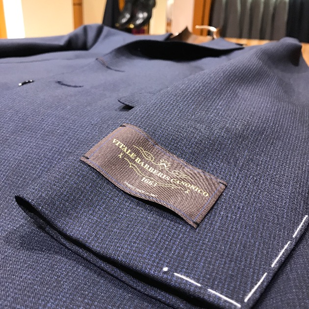 仕立ててみた】VITALE BARBERIS CANONICO / スリーピーススーツ