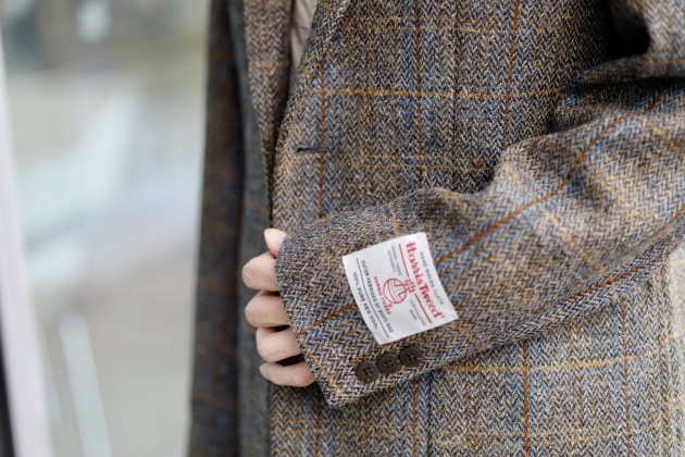 Harris Tweed コート-