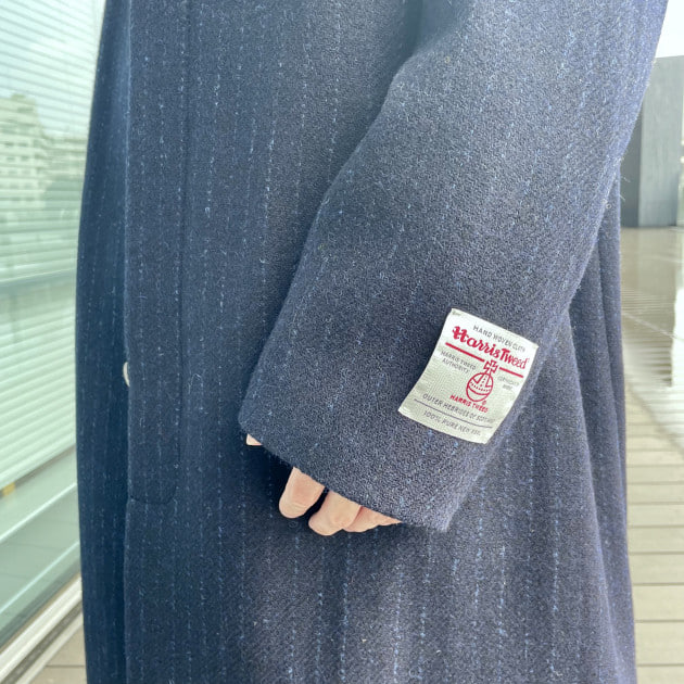 Harris Tweed - レア Harris Tweed 中綿 ライナー付き CPO ジャケット